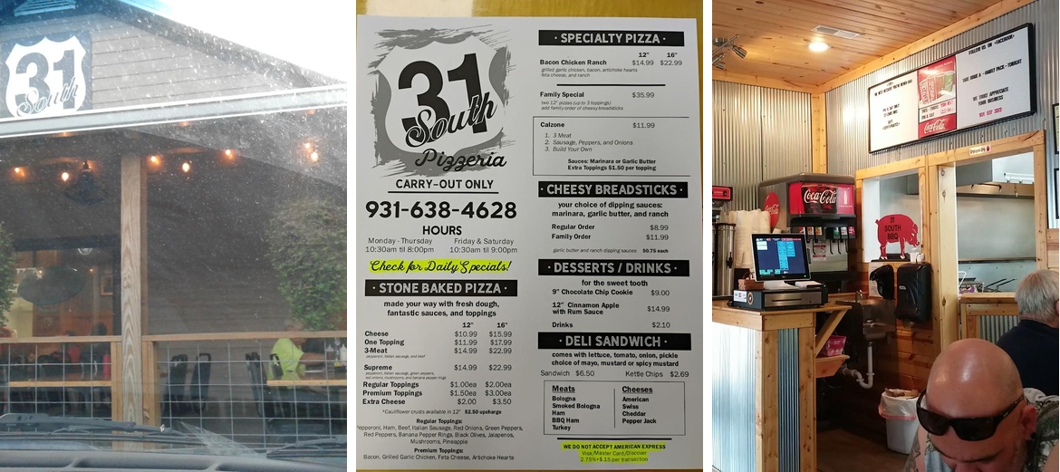 31 South pizza